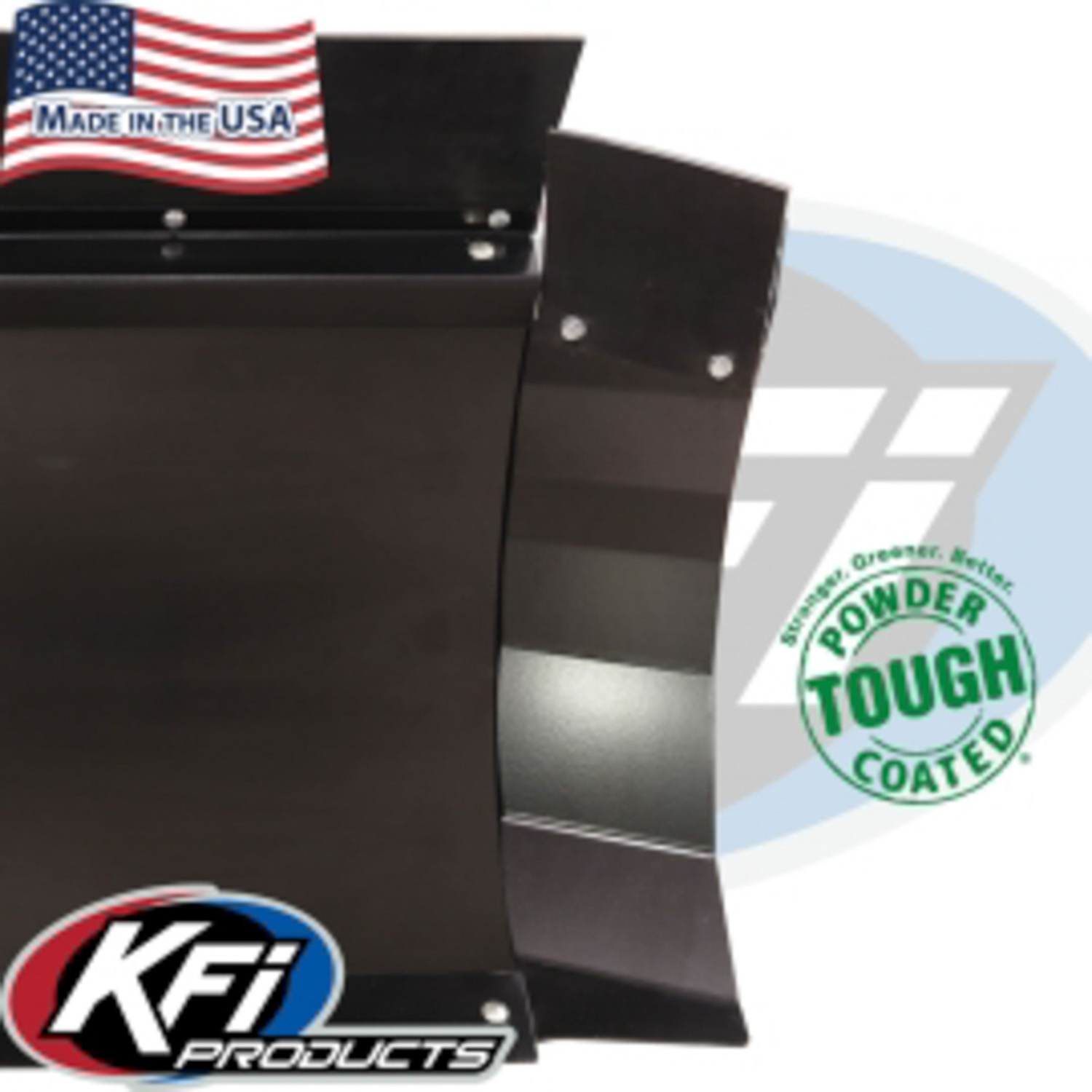 106110 KFI #106110 Pro-Poly Tapered Side Shield – Driver Side