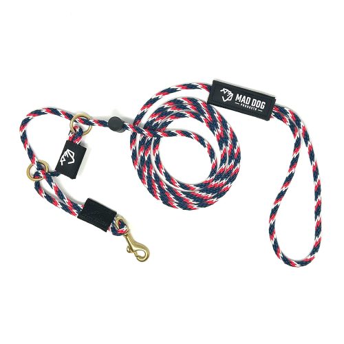 English Slip Leash / Safety Strap Combo Leash – Signature