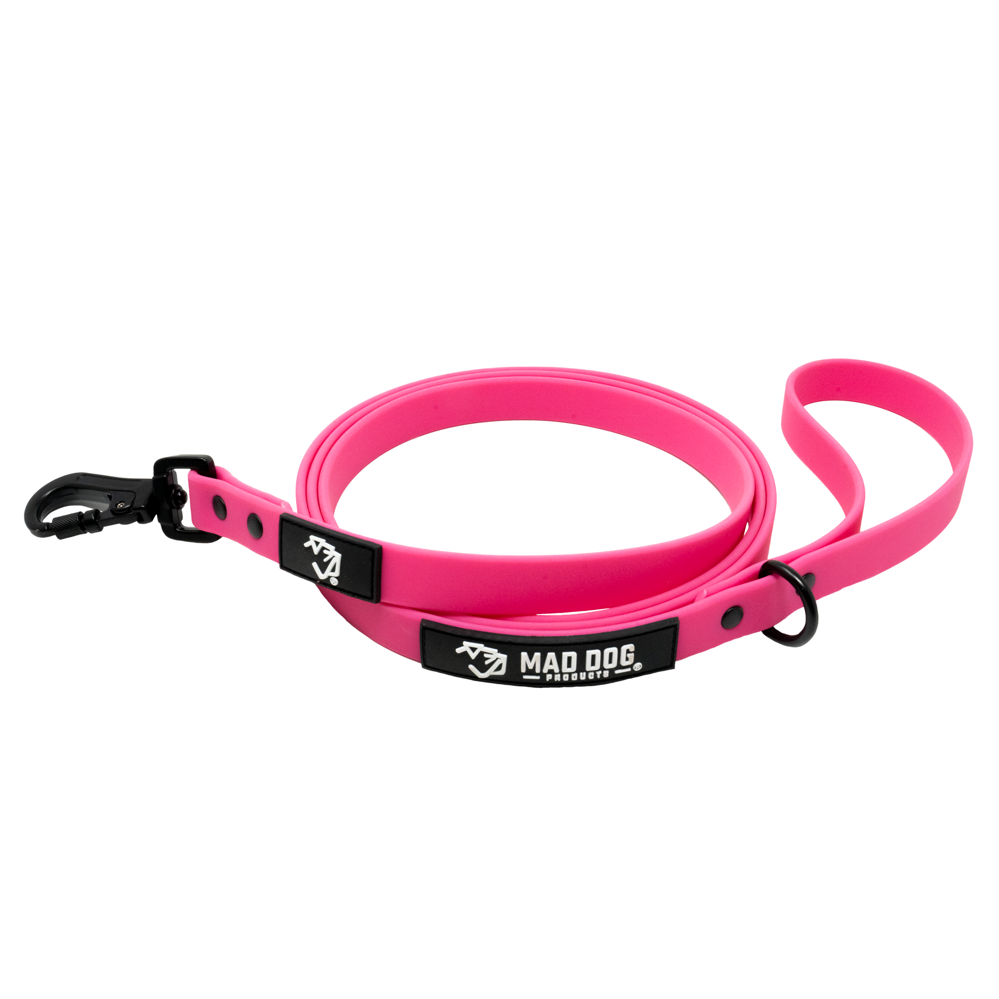 Biothane Dog Leash by Mad Dog Products – .75″ x 6 foot Clip Leash