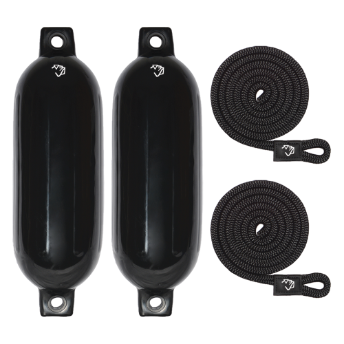 Mad Dog Products Inflatable 6.5 Inch x 23 Inch Boat Fenders