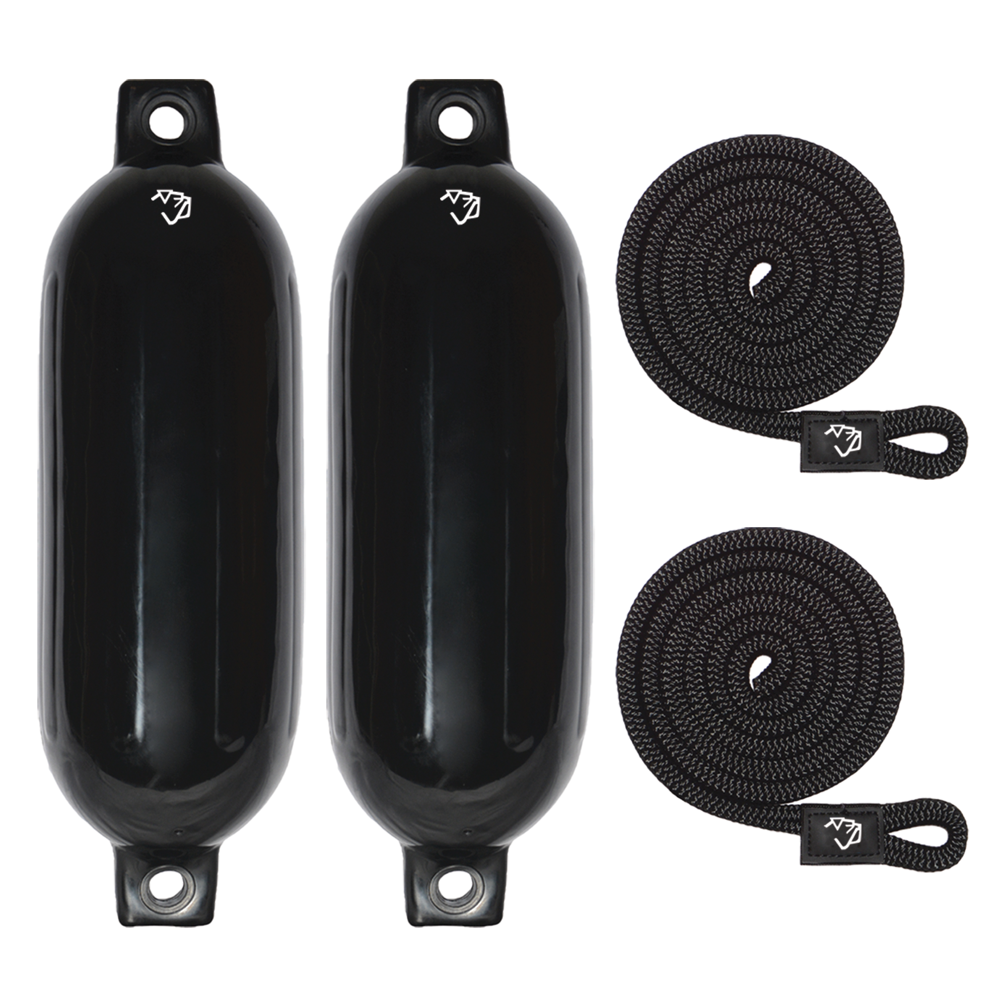 Mad Dog Products Inflatable 6.5 Inch x 23 Inch Boat Fenders